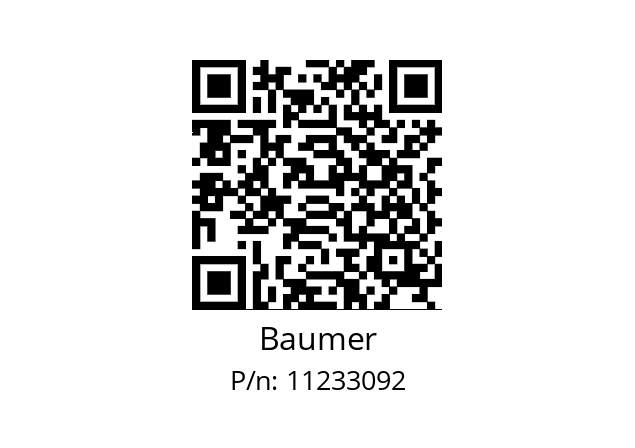   Baumer 11233092