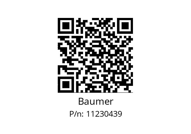   Baumer 11230439