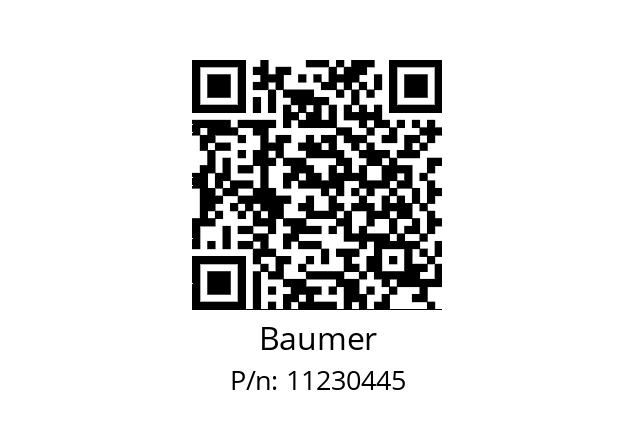   Baumer 11230445