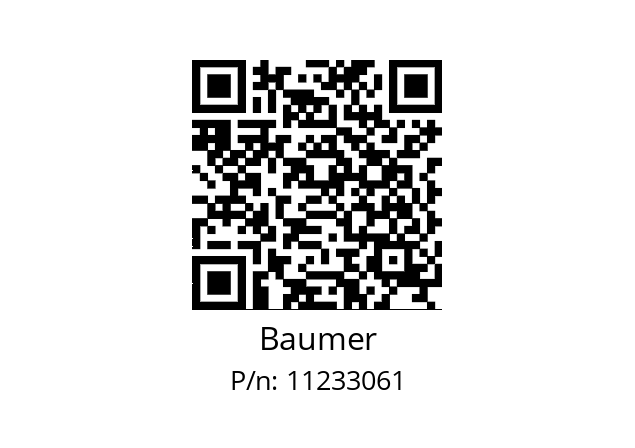   Baumer 11233061