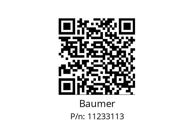   Baumer 11233113