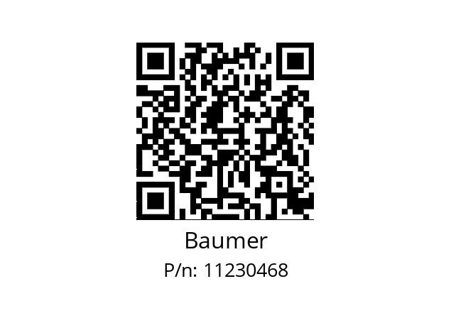   Baumer 11230468