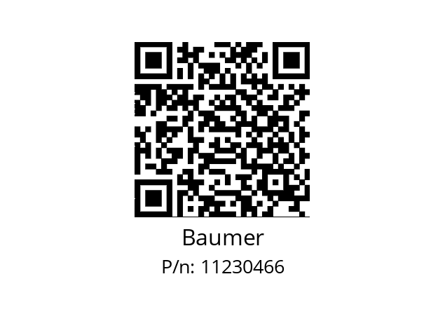   Baumer 11230466