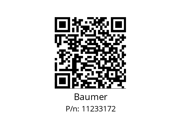   Baumer 11233172