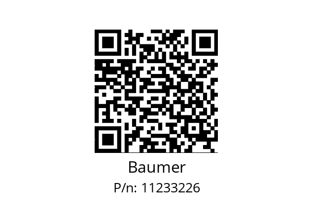   Baumer 11233226