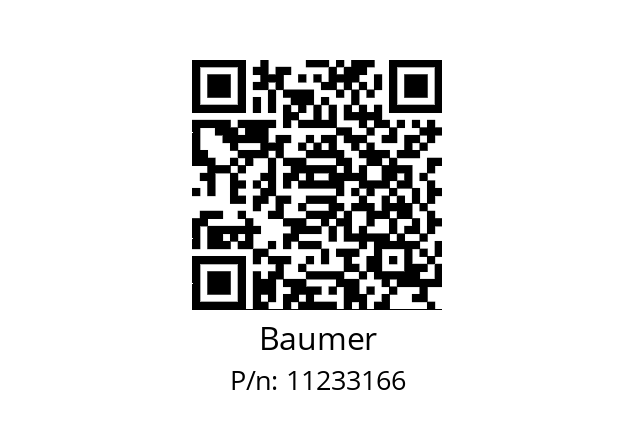   Baumer 11233166