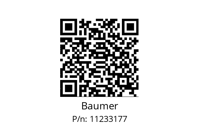   Baumer 11233177