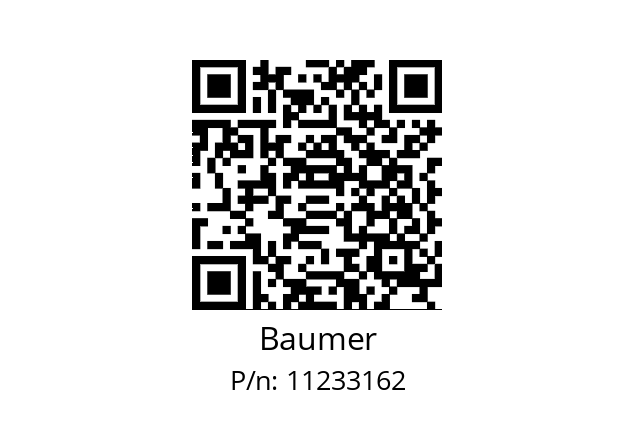   Baumer 11233162