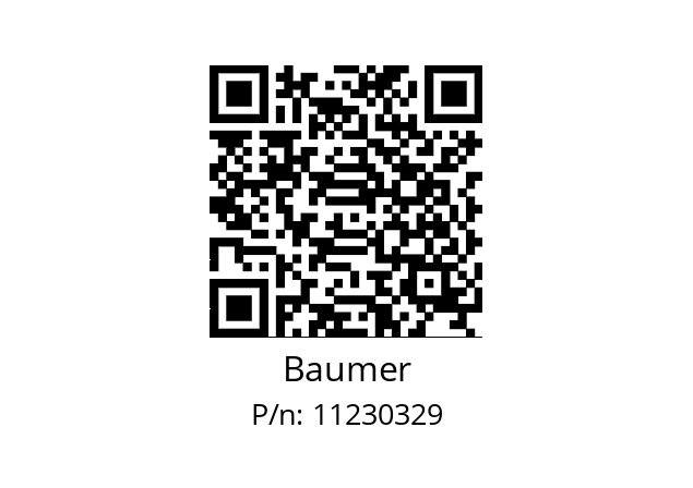   Baumer 11230329