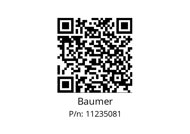   Baumer 11235081