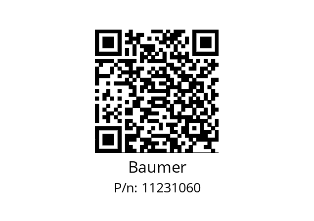   Baumer 11231060