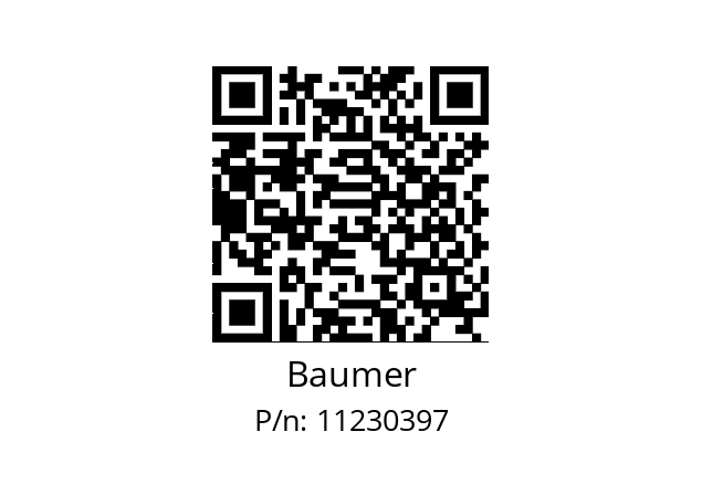   Baumer 11230397