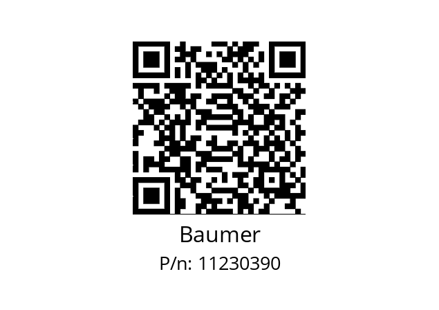   Baumer 11230390