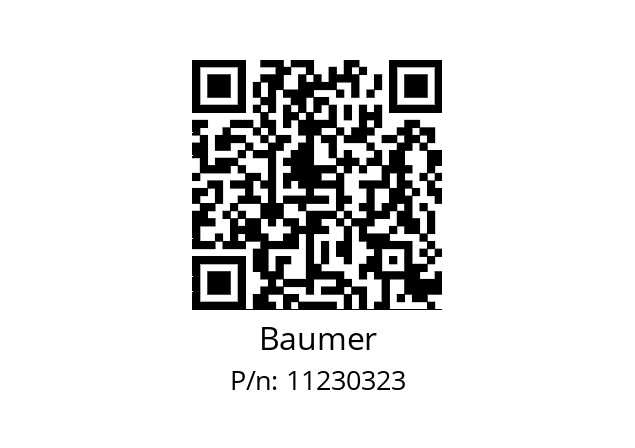   Baumer 11230323