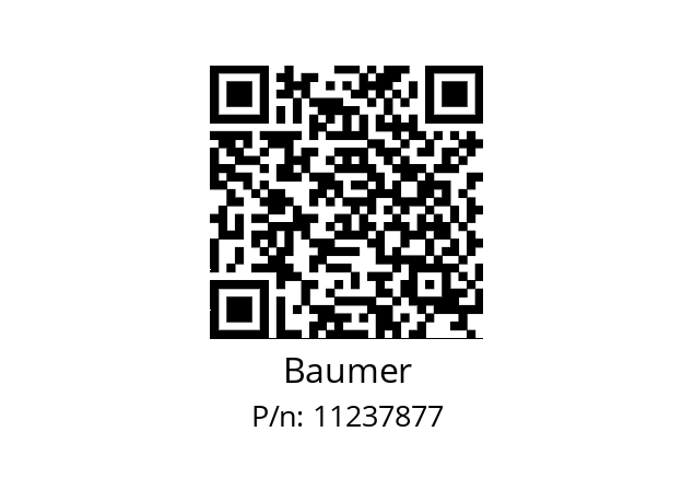   Baumer 11237877