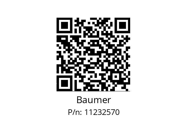   Baumer 11232570