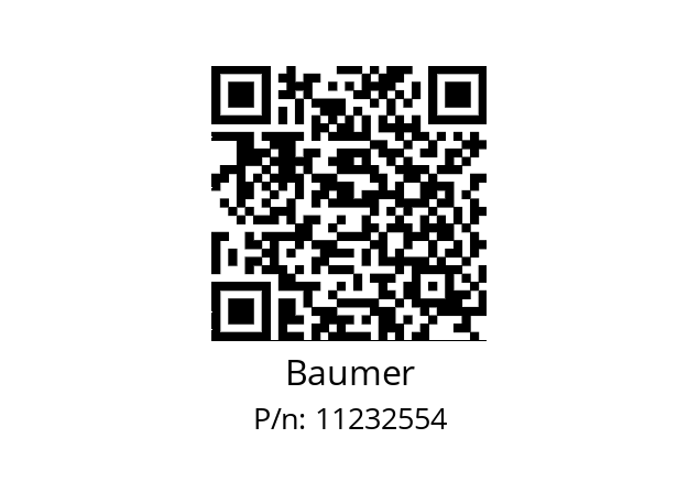   Baumer 11232554