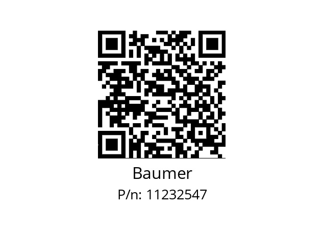   Baumer 11232547