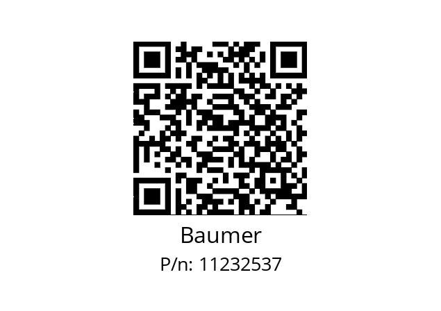   Baumer 11232537