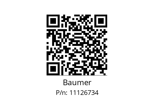   Baumer 11126734