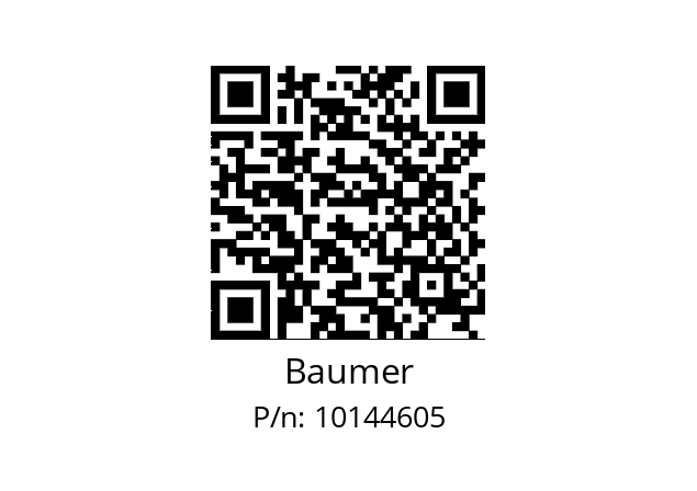   Baumer 10144605