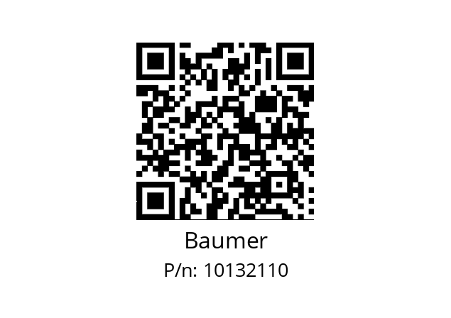   Baumer 10132110