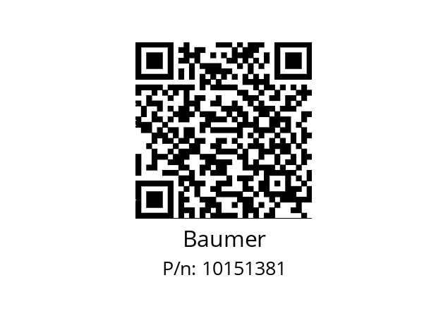   Baumer 10151381