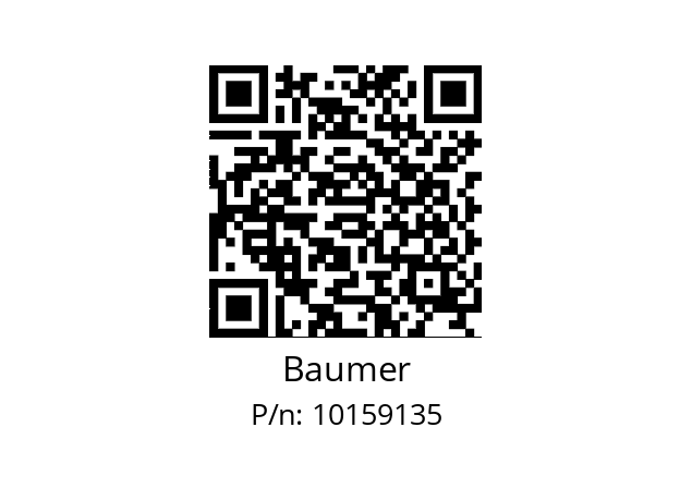   Baumer 10159135