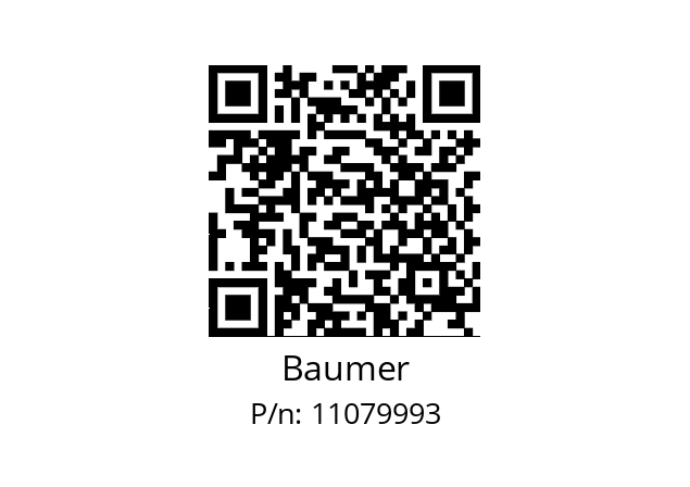   Baumer 11079993