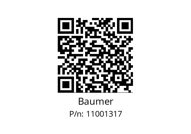   Baumer 11001317