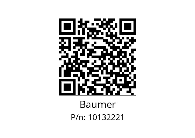   Baumer 10132221