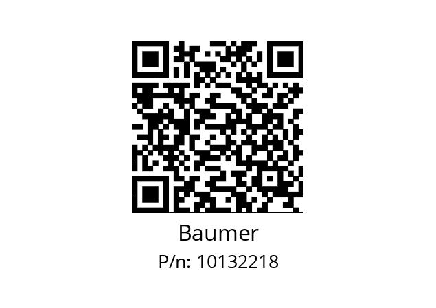   Baumer 10132218