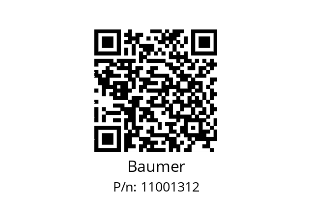   Baumer 11001312