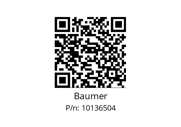   Baumer 10136504