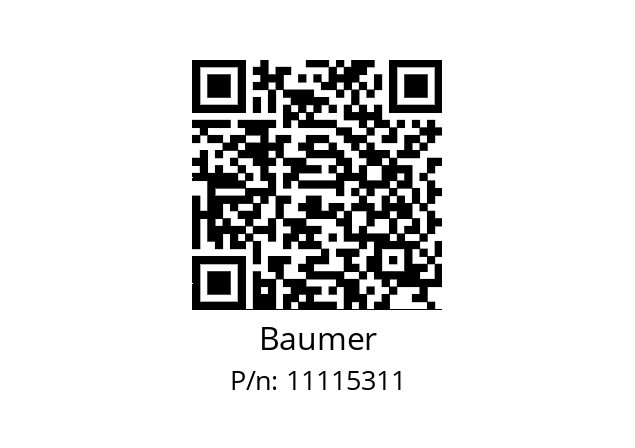  PBMN-25B27AA21471212000 Baumer 11115311