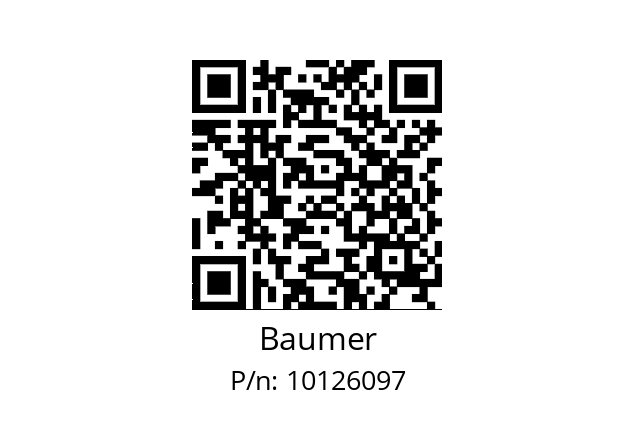  T 134.010C Baumer 10126097