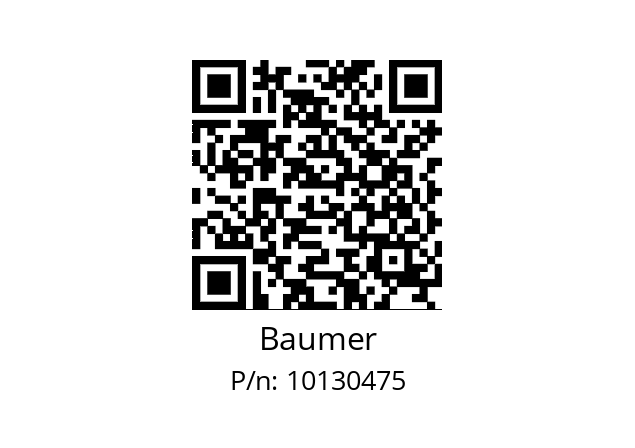   Baumer 10130475