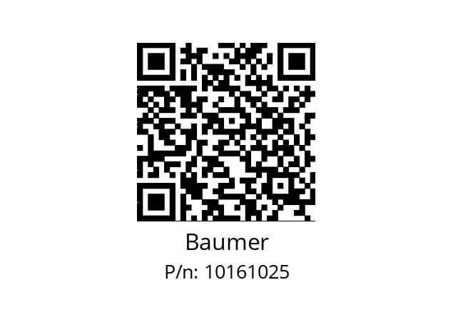   Baumer 10161025