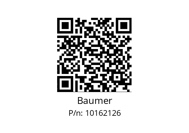   Baumer 10162126