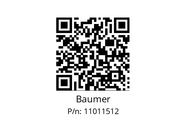   Baumer 11011512