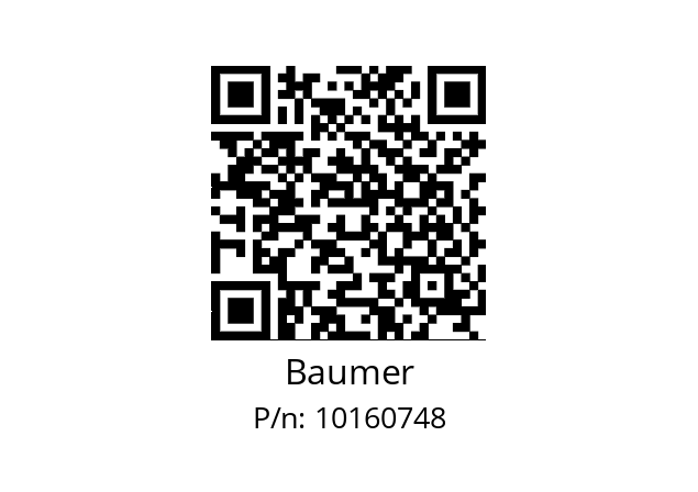   Baumer 10160748