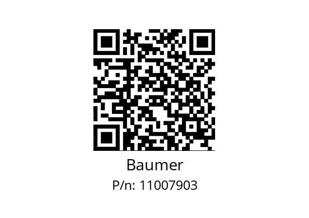   Baumer 11007903