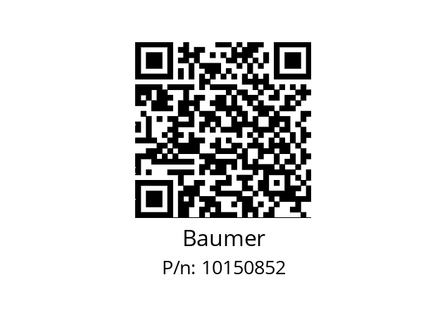   Baumer 10150852