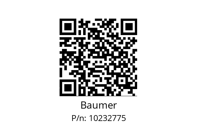   Baumer 10232775