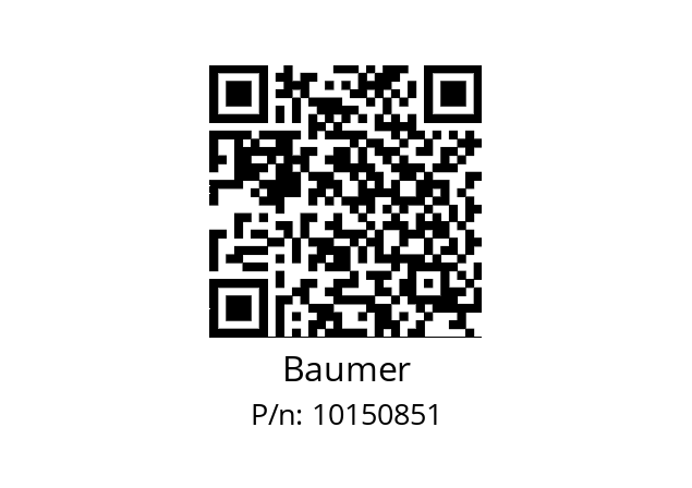   Baumer 10150851