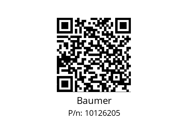   Baumer 10126205