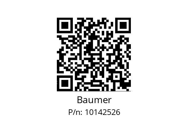   Baumer 10142526