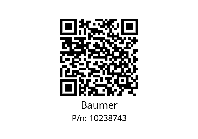   Baumer 10238743