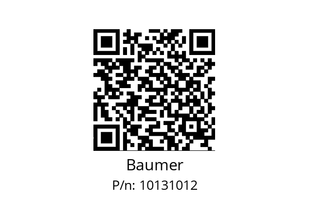   Baumer 10131012