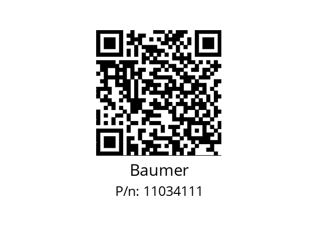  Z 119.060 Baumer 11034111